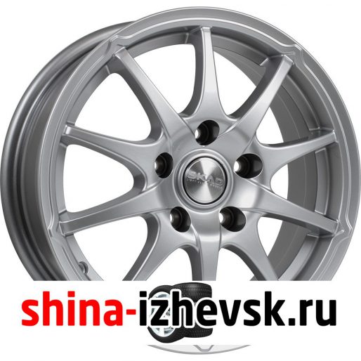 Колесный диск СКАД Джокер 6xR15 4×98 ET38 DIA58.6 серебристый в Ижевске